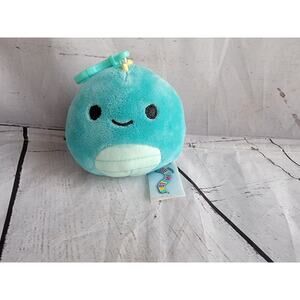 Squishmallow 3.5” inch Clip-On Nafese Dinosaur 2021 Clip Clipon